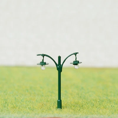 5 x N Scale Led light Model train Railroad street Lamp post + resistors #511NBG - Image 1 of 4