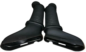 1 par de tubos de manguera de admisión de aire de coche para Mercedes Benz E550 plástico goma negro - Imagen 1 de 3