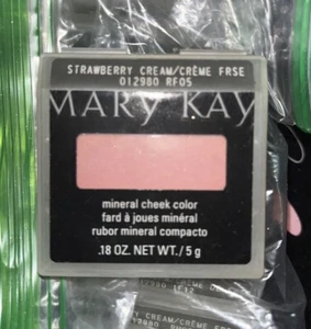 Mary Kay STRAWBERRY CREAM Mineral Cheek Color .18 oz NEW - Picture 1 of 1