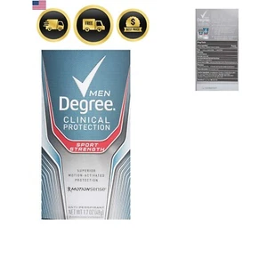 Men Antiperspirant Deodorant Stick Sport Strength 1.7oz Pack of 3 - Picture 1 of 3
