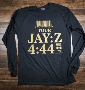 Mens Medium Jay-Z 4:44 Long-Sleeve Tour Rap Shirt - Picture 1 of 2