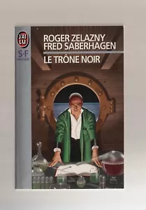 I READ 3456 R. ZELAZNY & F. SABERHAGEN THE THRONE BLACK Mint Condition - Picture 1 of 3
