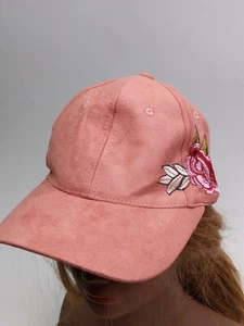 MUDD Damen Baseball Cap MÜTZE Blume ROSE bestickt Altrosa versandkostenfrei! - Bild 1 von 8