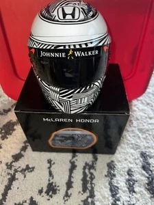 Fernando Alonso Official 2017 McLaren Honda Mini Helmet 1:2 Test Helmet Legend - Picture 1 of 5