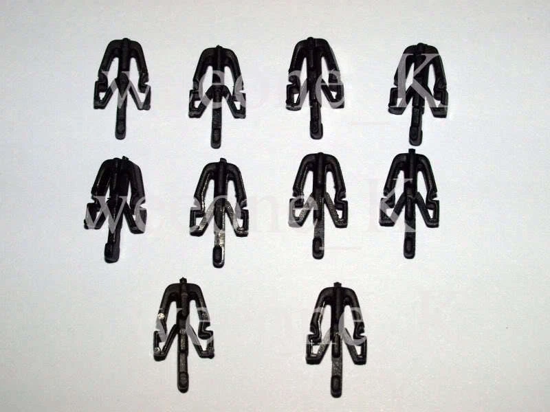 10 PIEZAS CLIPS PARRILLA DELANTERA PARA ISUZU TFR KBZ MITSUBISH FORD MAZDA Foto 1 de 1