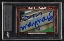 2021 Leaf Hall of Fame Cut Signature Edition Don Maynard Auto HOF
