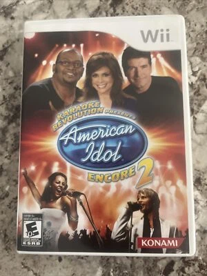 Nintendo Wii Karaoke Revolution American Idol Encore 2 Wii - Complete VGC - Image 1 of 4