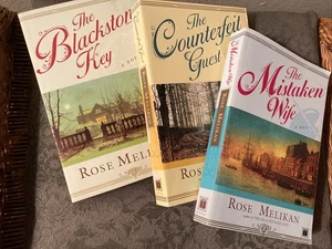 Set of 3 Rose Melikan:Blackstone Key, Mistaken Wife, Counterfeit Guest - Picture 1 of 1