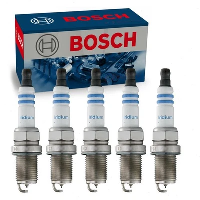 Bujías dobles de iridio Bosch de 5 piezas para Acura TL 1995-1998 2,5 L L L5 pf Foto 1 de 4