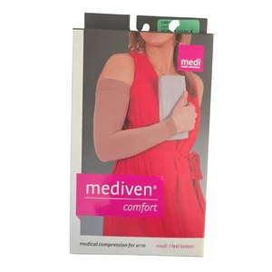 Mediven Comfort Kompressionsarm Sleeve Long Ex Wide Damen 20-30 VIII schwarz Neu mit Etikett - Bild 1 von 7