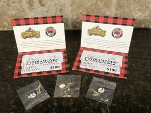 Diamonds International $200 Gift Card Credit Expires 12/2029 & Charms/Earrings - Picture 1 of 7