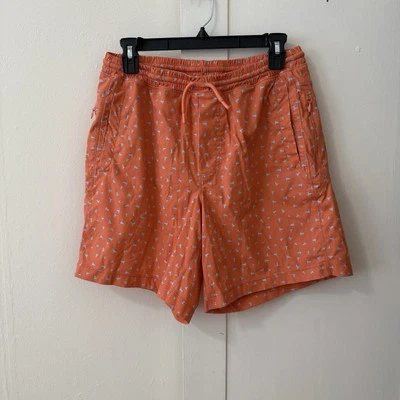 Birddogs Inner Banks Bathing Suit Shorts Mens Large 7" Inseam Zip Pockets Beach - Image 1 of 4