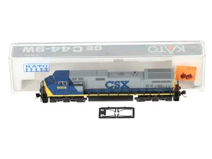 Kato 176-3401 N Scale CSX C44-9W Diesel Locomotive #9009 w/DCC LN/Box - Picture 1 of 12