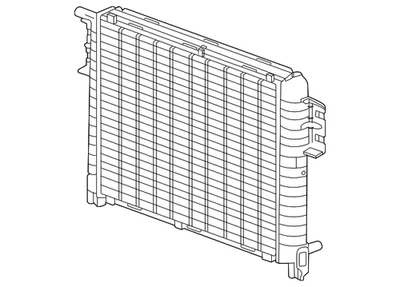 Genuine GM Auxiliary Radiator 84693040 - Image 1 of 4