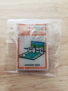 Home Depot Kids Workshop Penquin Snowball Game - Pin Only - January 2023 - Picture 1 of 2