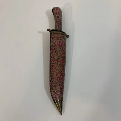Cuchillo decorativo rosa vintage Foto 1 de 4