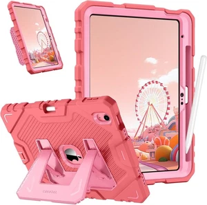 Kids Friendly Case for iPad A16 11th Gen/iPad 10th Gen Heavy Duty Kickstand Case - Picture 1 of 15