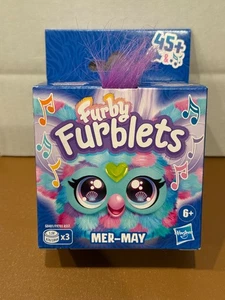 Furby Furblets Mer-May en Caja Sirena Peluda Bebé Cantando Hablando SELLADO DE FÁBRICA - Imagen 1 de 3