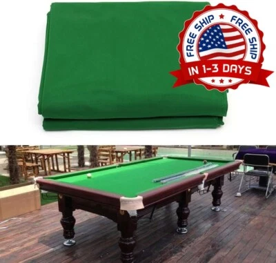 Paño para mesa de billar con 6 tiras de tela (solo tela), vellón de doble cara - Imagem 1 de 4