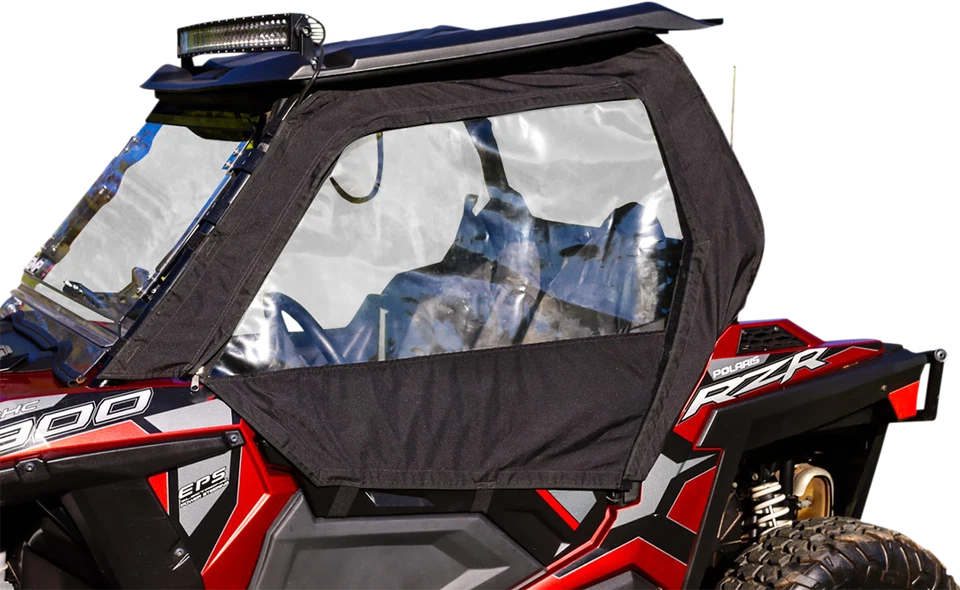 Moose Utility Clamp-On Polyester/Acrylic Fabric Side UTV Cab Enclosure 0521-1941 - Image 1 of 1