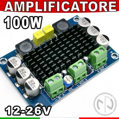 Modulo Amplificatore Audio 100W digitale classe D TPA3116D2 Mono - Immagine 1 di 3