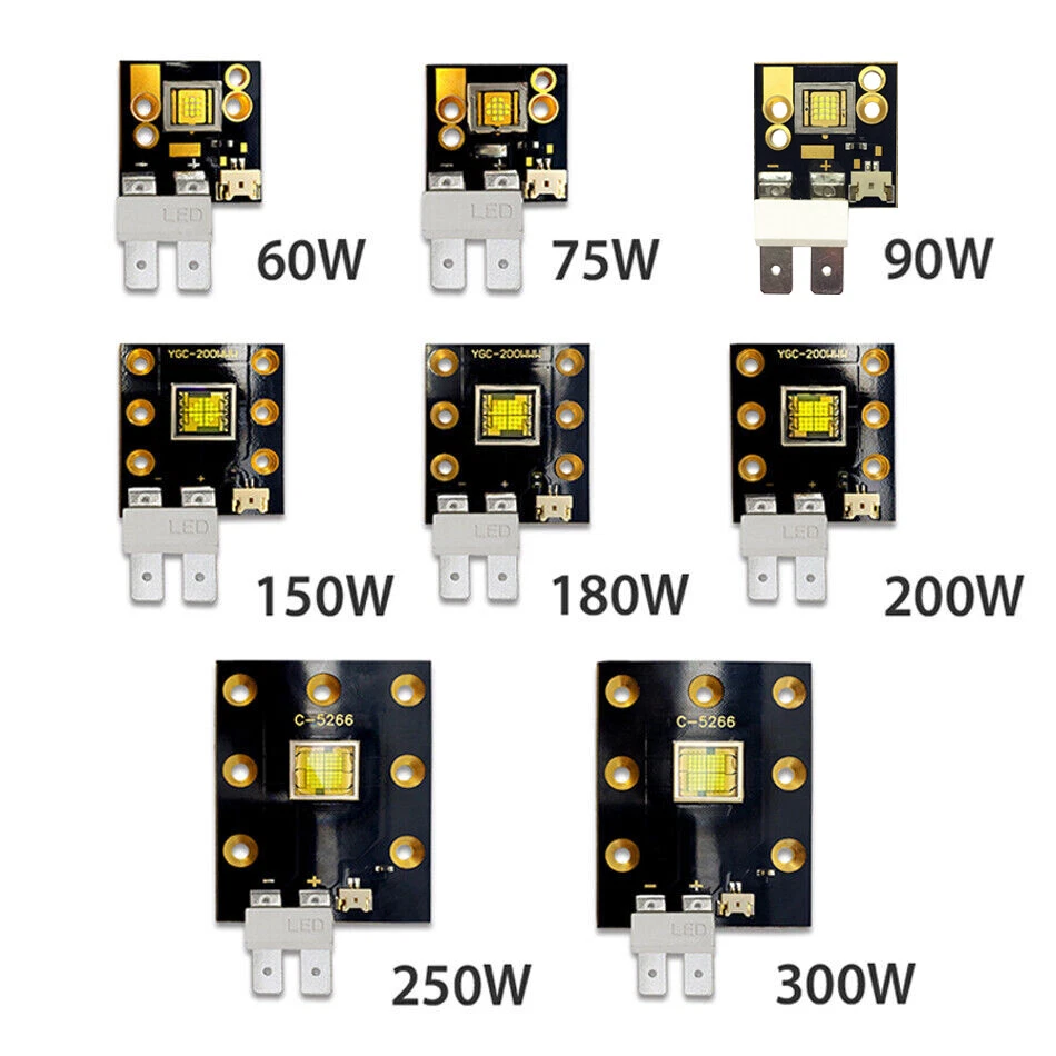 CST90 SSD90 60W 75W 90W Blanco Frío Alta Potencia LED Cabezal Móvil Escenario Luz Chip Foto 1 de 4