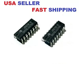 5 PCS SN74LS375N TI 16 PIN DIP QUAD LATCH 74LS375 US STOCK - Picture 1 of 1