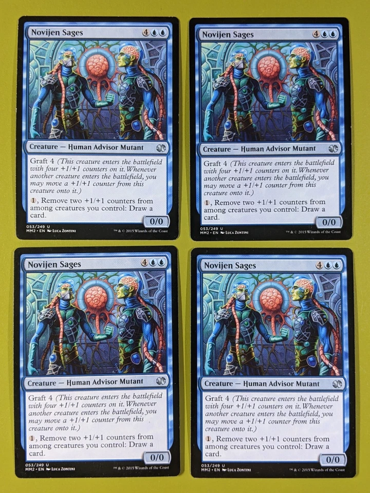 Novijen Sages x4 Modern Masters 2015 4x Playset Magic the Gathering MTG  - Image 1 of 1
