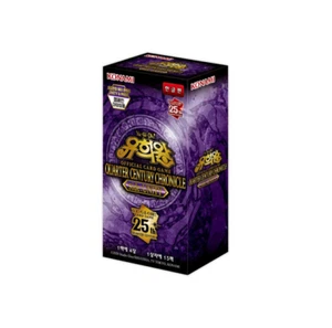 YUGIOH 25th "Quarter Century Chronicle" Side: UNITY Korean 1 BOX (QCCU-KR) - Picture 1 of 2