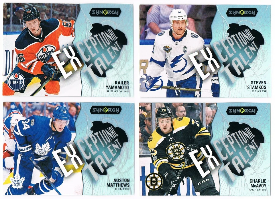 2017-18 Upper Deck Synergy Exceptional Talent Inserts Pick From List !! - Image 1 of 1
