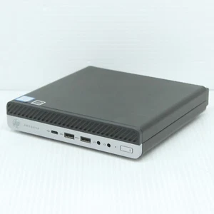 HP EliteDesk 800 G4 Mini PC Windows 11 Intel i5 8500 8GB RAM 256GB SSD WiFi USBC - Photo 1/17