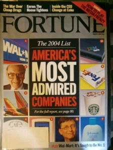 America's Most Admired Companies, Fortune Magazine March 8, 2004 - Imagen 1 de 1