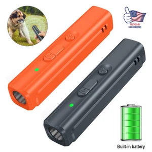 Rechargeable Ultrasonic Pet Dog Repeller Anti-Barking Stop Bark Training Device. - Picture 1 of 14