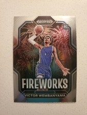 VICTOR WEMBANYAMA 2023-24 Panini Prizm Draft Fireworks Rookie RC #1