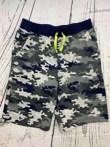 Boys Clothes Summer Camo Shorts Drawstring Cotton Comfy Loose Shorts 6t - Picture 1 of 3
