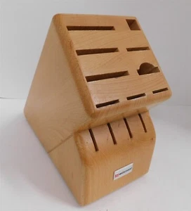 Wusthof Gourmet 13 slot Wood Knife Block - Picture 1 of 3
