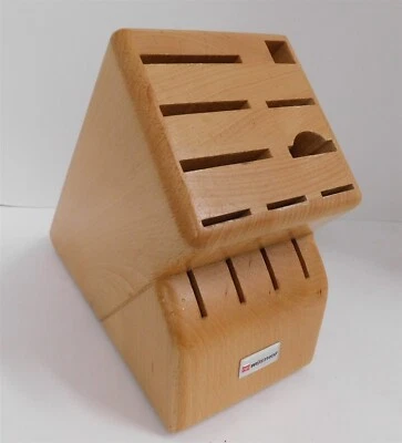 Wusthof Gourmet 13 slot Wood Knife Block - Image 1 of 3