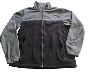 Fleecejacke Herren XL Columbia Sportswear schwarz & grau - Bild 1 von 8
