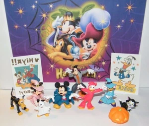 Disney Mickey and Friends Halloween Party Favor Set of 12 With 10 Figures Fun! - Picture 1 of 7