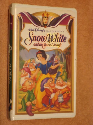 Used VHS Videocassette Tape Snow White and the Seven Dwarfs - Image 1 of 3