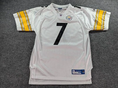 Camiseta de Colección Ben Roethlistberger Juvenil XL 18-20 Reebok NFL Jugadores de Campo Foto 1 de 4