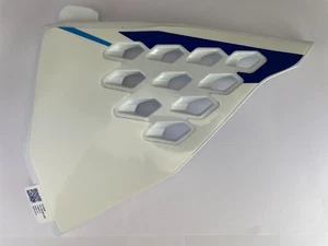 KTM SXF 450 2022 NEW AIR FILTER COVER,LEFT, WITH STICKER 79106903000 79108085400 - Picture 1 of 12