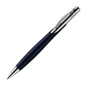 Rotring Initial Ballpoint Pen Lacquer Black & Silver New In Box 48666 * - Picture 1 of 1