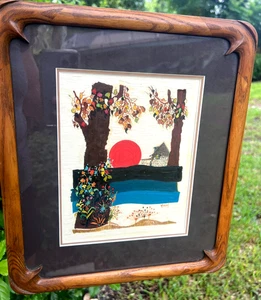 W.T. Carlsen Original Signed Oil Painting Listed Artist Mid-Century RARE Framed! - Picture 1 of 14