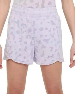 Girls Nike Dri-Fit Breezy High-Waisted Training Shorts With Built In Shorts Sz M - Picture 1 of 6