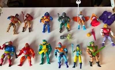 Lote de figuras Masters of the Universe Origins MOTU He-Man 13 en total Foto 1 de 4