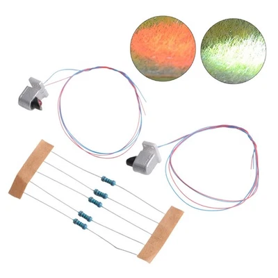 Dwarf Signals Toy Kit With Wires / LEDs 20mA 3V AC Or DC Green+Red Light - Image 1 of 4