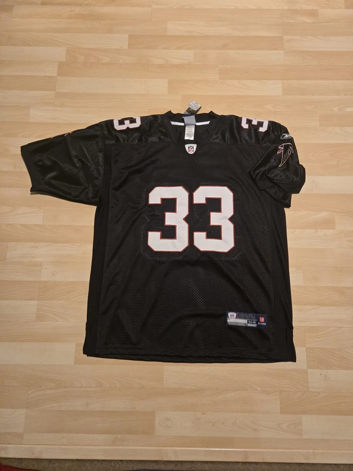 Camiseta para hombre de los Atlanta Falcons Michael Turner #33 Reebok On Field NFL talla 52 Foto 1 de 4