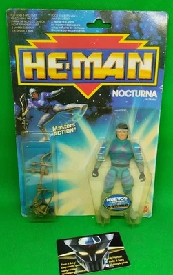 MATTEL #3526, HE MAN NEW ADVENTURES MASTERS OF THE UNIVERSE, NOCTURNA, New Misb  - Imagen 1 de 4