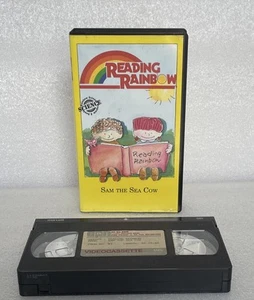 Reading Rainbow VHS "Sam the Sea Cow" Episode #083/155 LeVar Burton ExLib - Bild 1 von 5